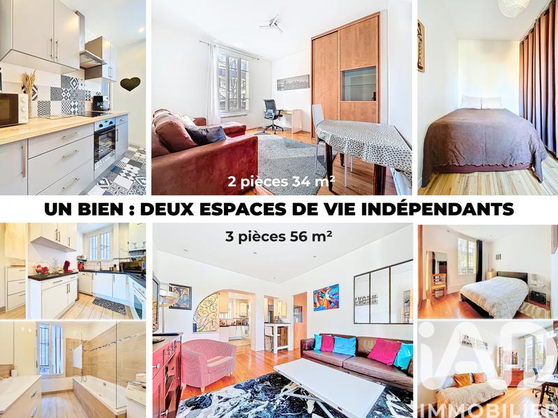 Appartement - 91 m² - 5 pièces