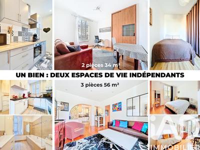 Appartement - 91 m² - 5 pièces