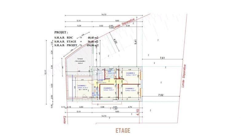 Maison - 107 m² - 6 pièces