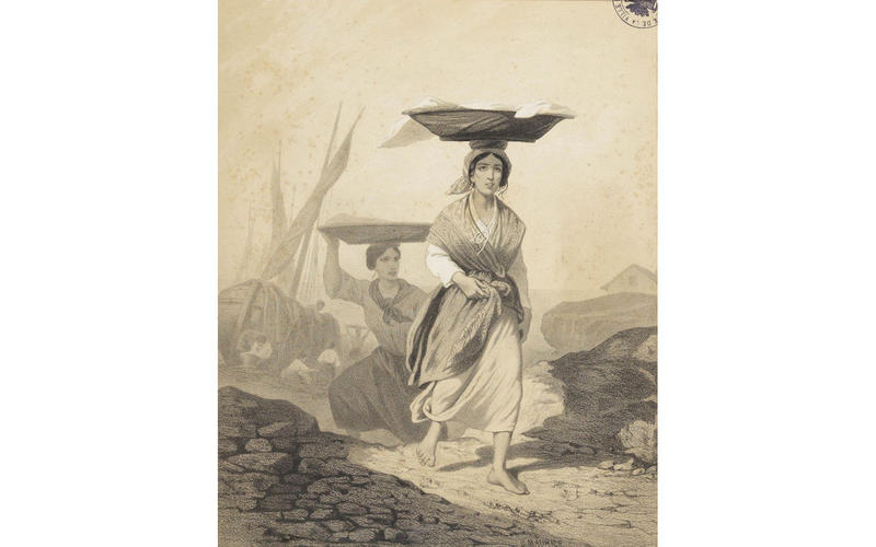 Visite de l’exposition « Femmes du port »