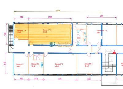 Bureau - 70 m² - 2 pièces