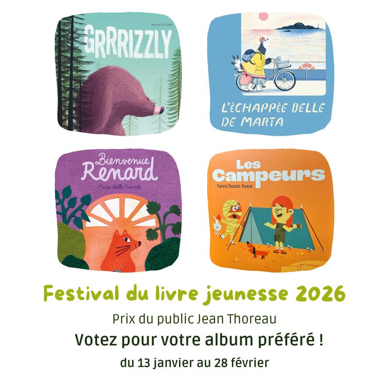 Festival du Livre Jeunesse - Prix du Public Jean Thoreau