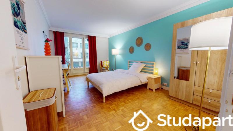 Chambre - 12 m² - 1 pièce