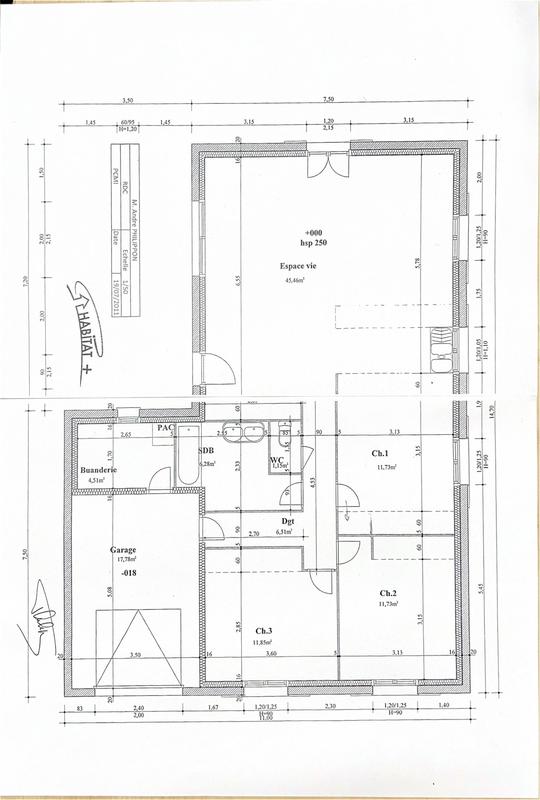 Maison - 99 m² - 4 pièces