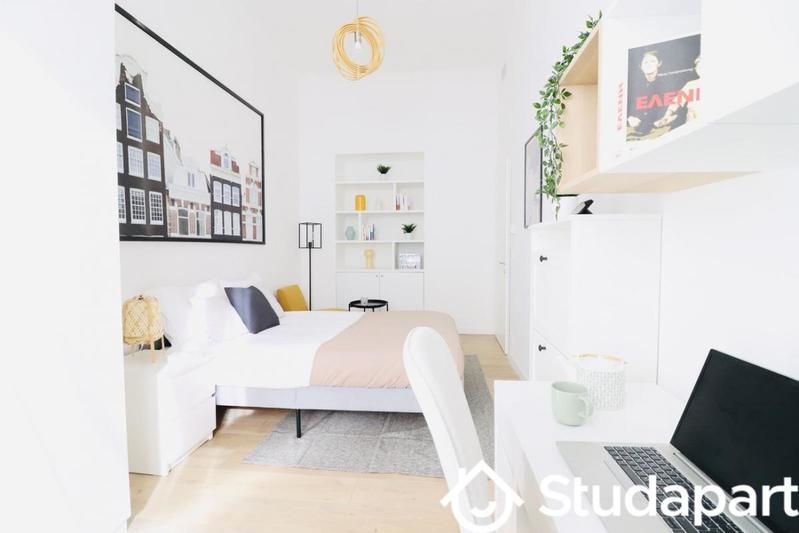 Chambre - 12 m² - 1 pièce