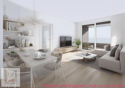 Appartement - 55 m² - 2 pièces