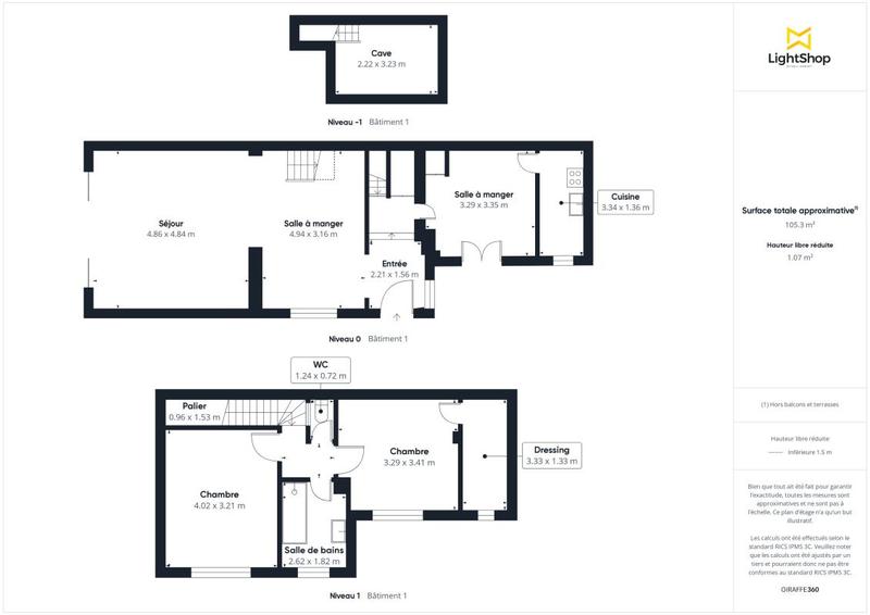 Maison - 96 m² - 5 pièces