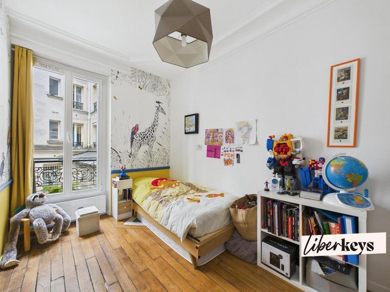 Appartement bourgeois - 108 m² - 6 pièces