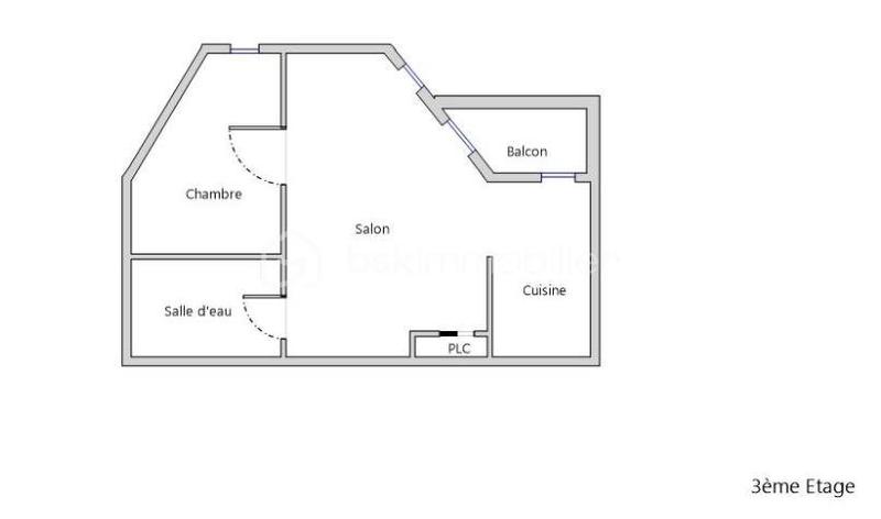 Appartement - 40 m² - 2 pièces