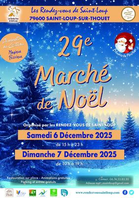 Marché de Noël de Saint-Loup-sur-Thouet