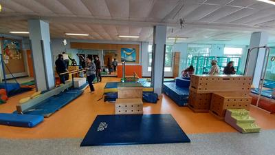 Parcours de motricité - gym petit