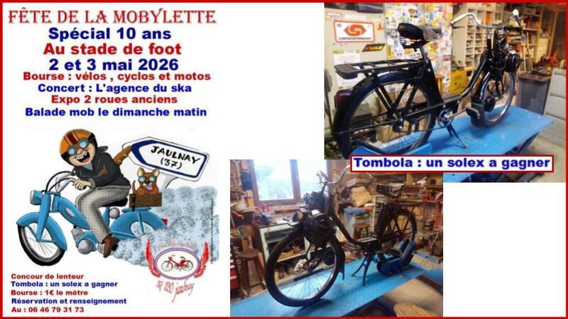 Bourse et fête de la mobylette
