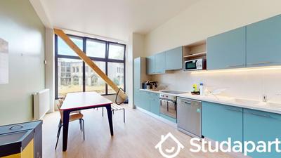 Chambre - 22 m² - 1 pièce