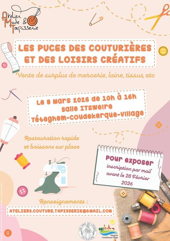 Puces des couturières et des loisirs créatifs