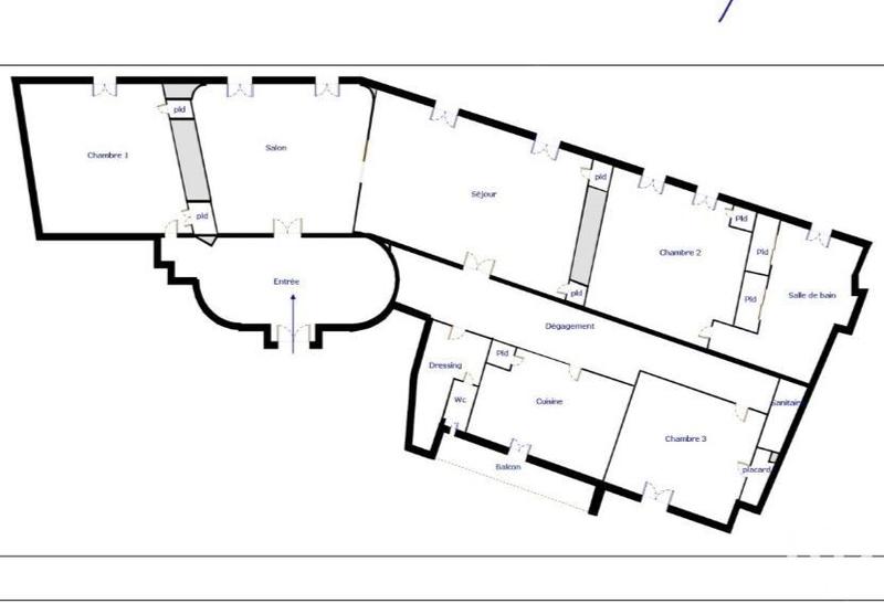 Appartement - 151 m² - 4 pièces