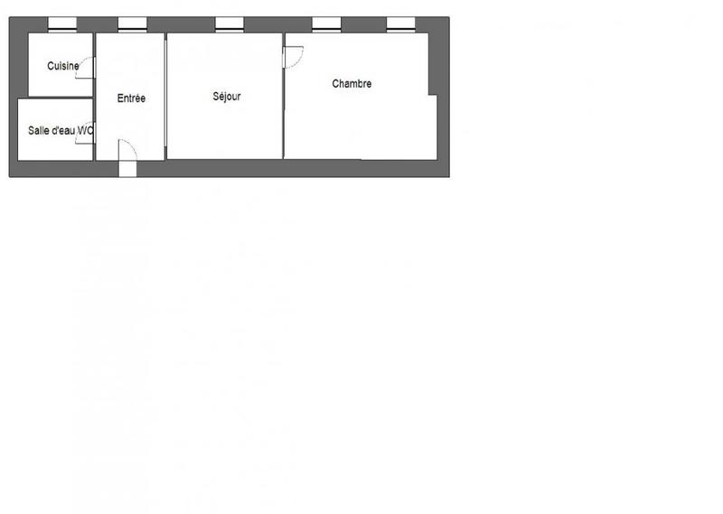 Appartement - 33 m² - 2 pièces