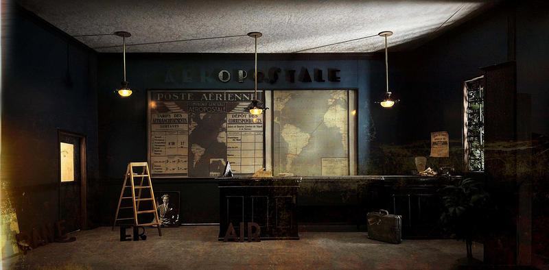 &quot;Poste Restante, Escales sur la Ligne&quot; Cécile Léna - Compagnie Léna d'Azy