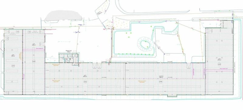 Entrepôt - 3 077 m²