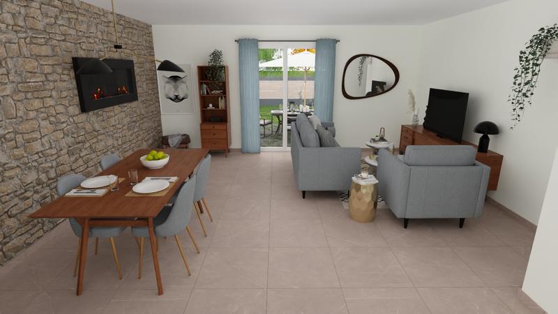 Maison - 85 m² - 4 pièces