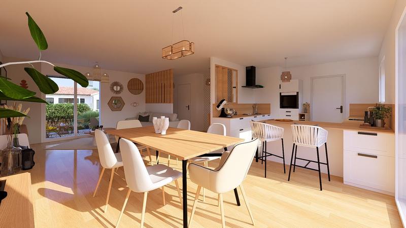 Maison - 90 m² - 4 pièces