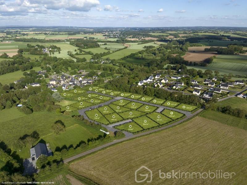 Terrain constructible - 536 m²