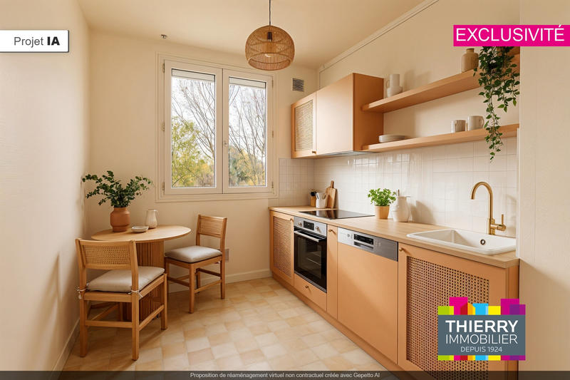 Appartement - 44 m² - 2 pièces