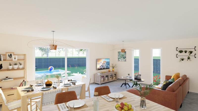 Maison - 107 m² - 5 pièces