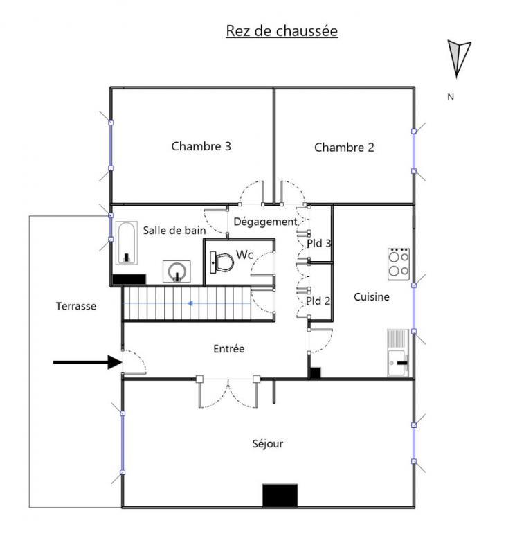 Maison - 88 m² - 4 pièces