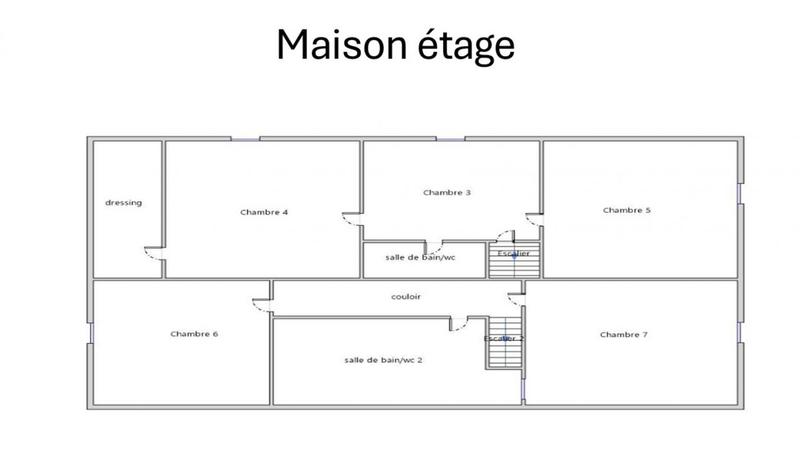 Maison - 217 m² - 15 pièces