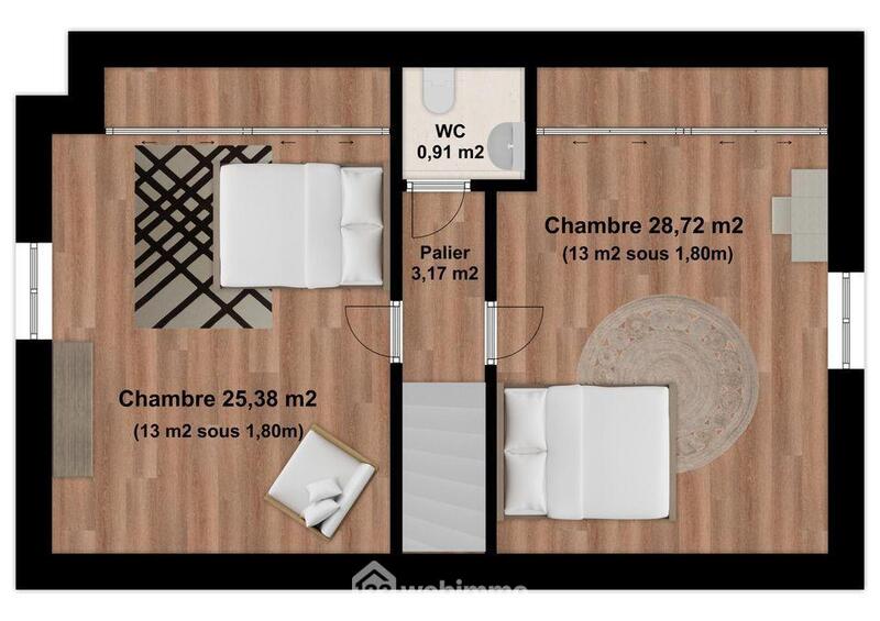 Maison - 115 m² - 4 pièces