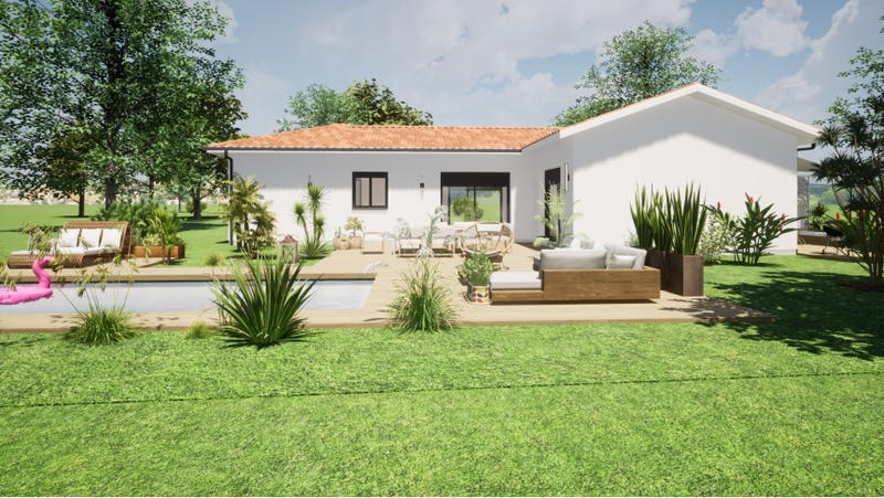 Maison - 92 m² - 4 pièces