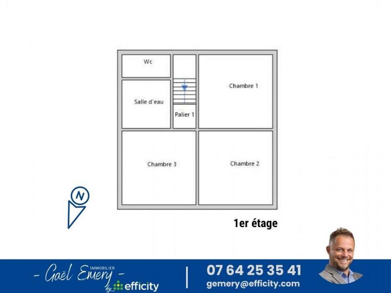 Maison - 83 m² - 5 pièces
