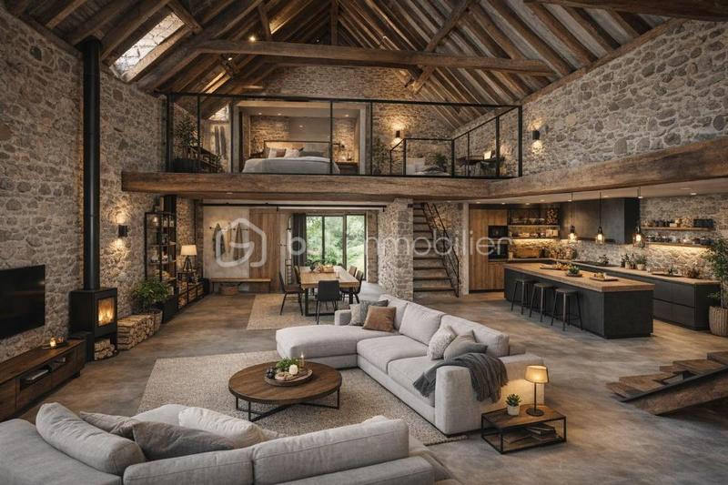 Maison - 100 m² - 2 pièces