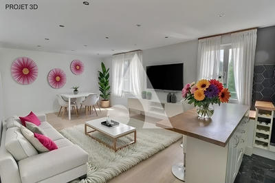 Appartement - 56 m² - 3 pièces