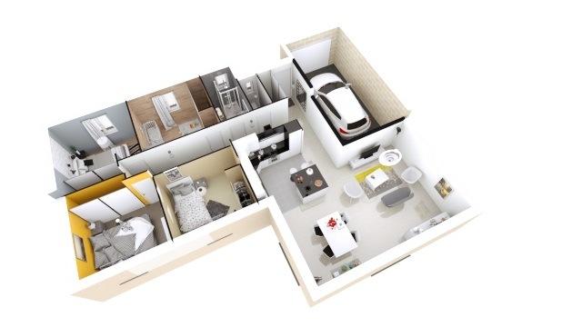 Maison - 94 m² - 6 pièces