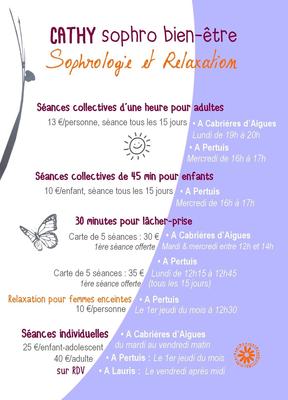 Cathy Sophro Bien-être