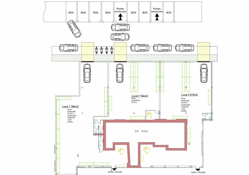 Local d'activité / Entrepôt - 740 m²