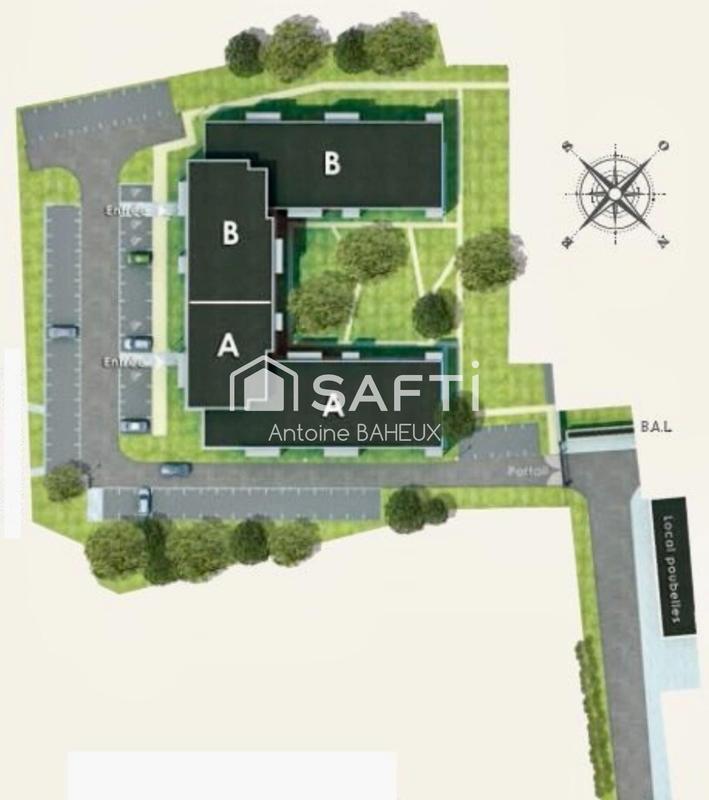 Appartement - 35 m² - 2 pièces