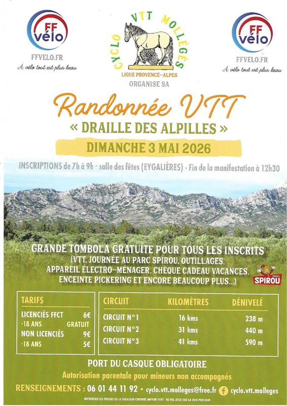 Rando Vtt "Draille des Alpilles"