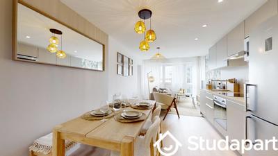 Chambre - 9 m² - 1 pièce