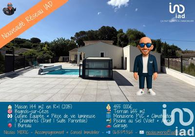 Maison - 144 m² - 5 pièces