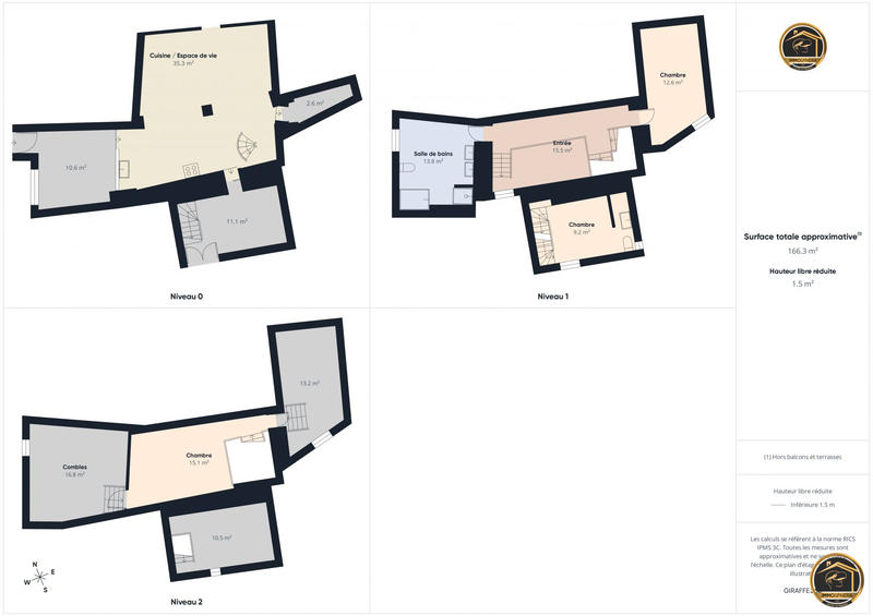 Maison - 150 m² - 8 pièces