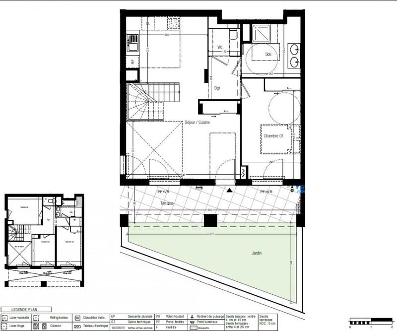 Appartement - 106 m² - 5 pièces