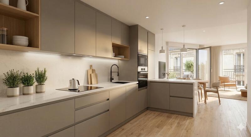 Appartement - 110 m² - 4 pièces