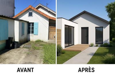 Maison ancienne - 66 m² - 3 pièces