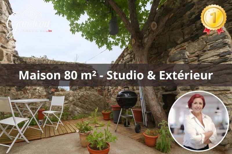 Maison - 80 m² - 5 pièces