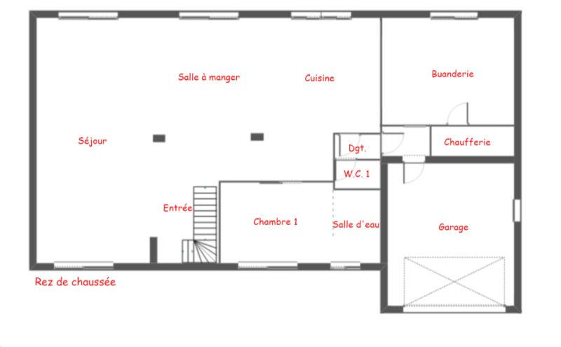 Maison - 224 m² - 7 pièces