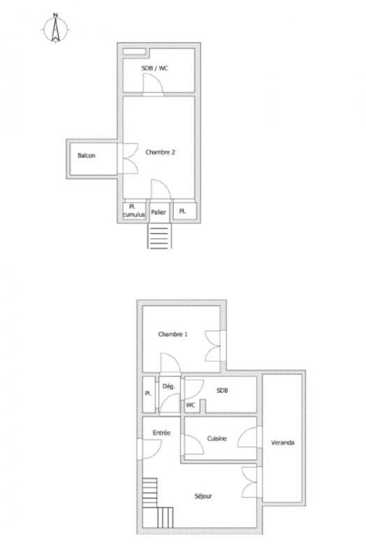 Appartement - 54 m² - 3 pièces