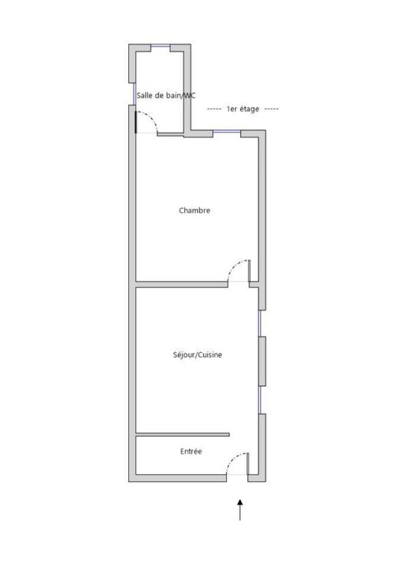 Appartement - 32 m² - 2 pièces