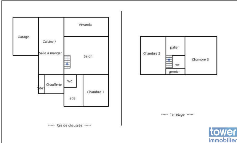 Maison - 120 m² - 6 pièces